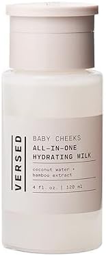 Versed Skin Soothe Hydrating Milky Toner for Face - Nourishing Coconut Water with Algae & Bamboo Extracts - Helps Restore Skin’s Natural pH Balance (V1 Skin Soothe - 4 Fl Oz (Pack of 1))