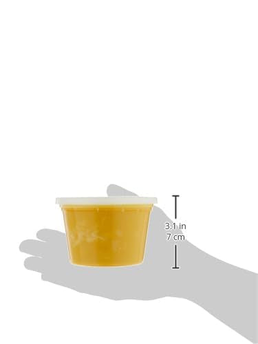 RA Cosmetic's 100% Natural Unrefined Yellow Shea Butter – Pure African Luxury for Skin & Hair - Sourced from Ghana - 16oz Jar