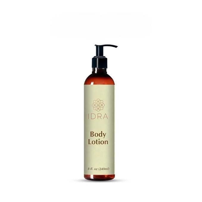 IDRA Body Lotions with Aloe Vera & Deep Hydration Formula Fast Absorbing Vital For All Skin Types - 8 fl. oz (240 ml)