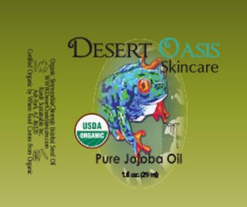| USDA Certified Organic Jojoba Oil – 100% Pure, Cold Pressed, Natural Conditioner for Face, Hair, Skin, Nails, Tattoos & Piercings – Travel Size (1 fl oz / 29 ml)