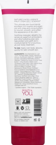 Andalou Naturals 1000 Roses Soothing Body Lotion - Improve Skin Moisture with Shea Butter & Aloe Vera - Hydrating Lotion for Dry or Sensitive Skin - 8 fl oz,(Pack of 2)