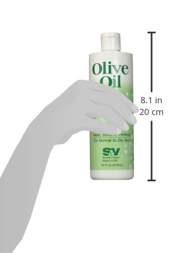 S4v Hydrating Hand & Body Lotion for Normal To Dry Skin, Olive Oil, 16 Oz
