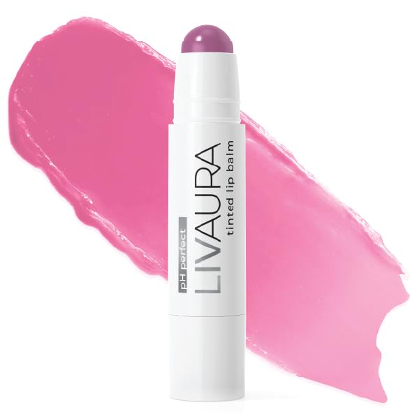 Tinted Lip Balm pH Activated Colored LipBalm, Hydrate, Glossy, Lightweight, Moisturize & Tint with Shea Butter, tinted lip balm for women, Premium Quality, Made in the USA (Berry)