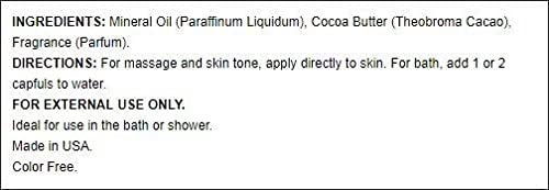 Cococare Cocoa Butter Body Oil - Lightweight and Fast Absorbing - 8.5 Fl Oz