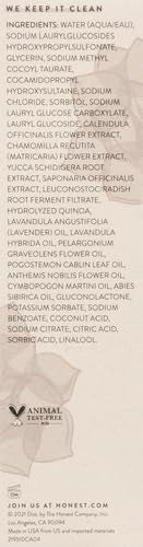 Honest Beauty Gentle Gel Daily Face Cleanser, Calms, Refreshes, Hydrates, Vegan Safe for Sensitive Skin, 5 fl oz, (Pack of 2)