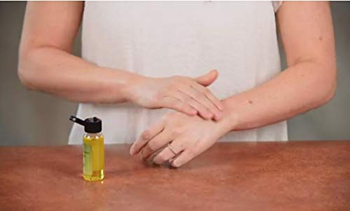 | USDA Certified Organic Jojoba Oil – 100% Pure, Cold Pressed, Natural Conditioner for Face, Hair, Skin, Nails, Tattoos & Piercings – Travel Size (1 fl oz / 29 ml)