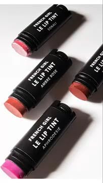 French Girl Le Lip Tint - Moisturizing & Hydrating Lip Balm for Sheer, Buildable Coverage & Shine, Clean Formula, Organic Ingredients, Vegan & Cruelty-Free - Sonali