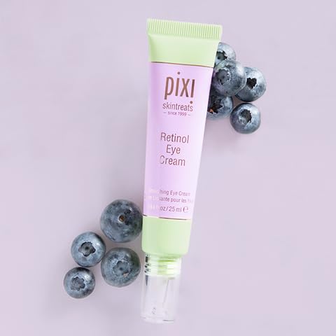 Pixi Beauty Retinol Eye Cream | Soothing Eye Cream | Retinol Helps Smooth & Refine Delicate Eye Area | Peptides Help Minimize Fine Lines | 0.84 fl oz/25ml