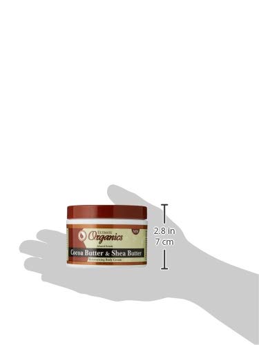 Originals by Africa's Best Cocoa Butter & Shea Butter Moisturizing Body Cream, Superior Blend of Natural Ingredients for Velvety Smooth, Nourished Skin, 8oz Jar