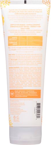 The Honest Company Hydrating Face and Body Lotion,Fast Absorbing,Naturally Derived Hypoallergenic,Citrus Vanilla Refresh,8.5 fl oz,(Pack of 2)