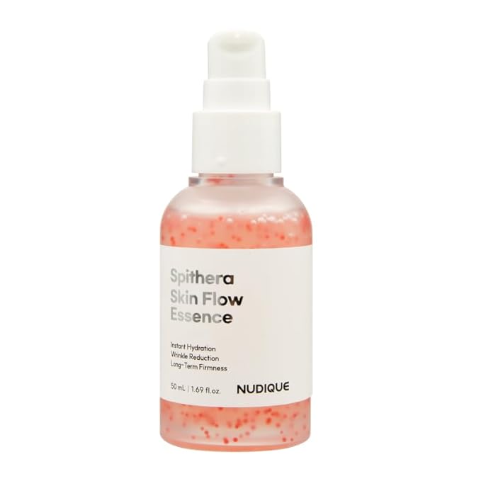 Skin Flow Essence – Peptide Serum for Firming, Elasticity & Anti-Aging with Peony Exosome, Hydrating Glass Skin Formula, 1.69 fl oz (50ml)