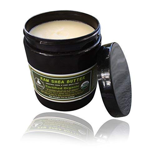 Certified ORGANIC RAW SHEA NUT BUTTER (African). HUGE 17.5 oz.Unrefined Natural Moisturizer.