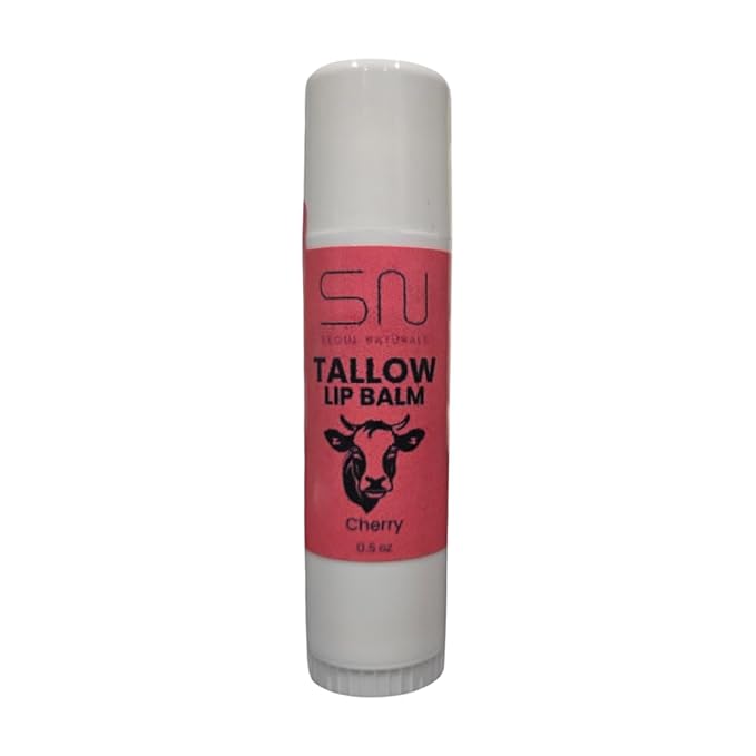 Seoul Naturals Cherry Tallow Lip Balm, k beauty, 0.5 oz