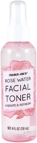 Rose Water Facial Toner Hydrate and Refresh by Trader Joe's (1 Bottle)