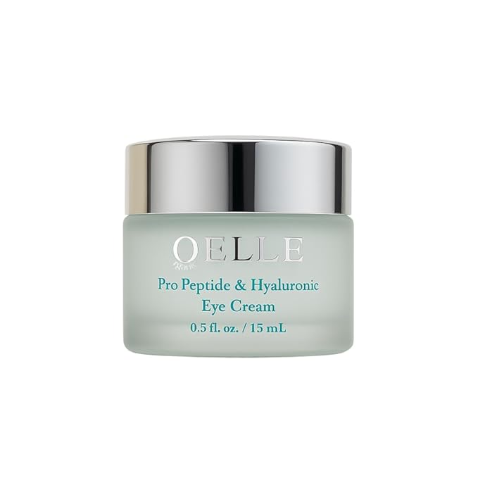 Pro Peptide & Hyaluronic Eye Cream with CoQ10 and Vitamin C, Anti-Aging, Firming, Brightening, 0.5 Fl Oz