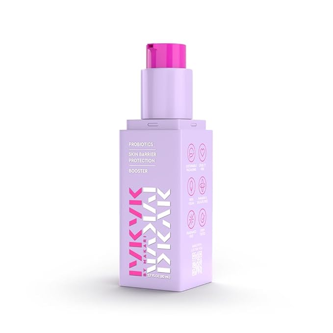 IYKYK by Makari Probiotics Booster Serum | Skin Barrier Support Hydration Serum with Vitamin F, Omega 3 & 6 & Squalane | Vegan, Fragrance-Free, Dermatologist Tested