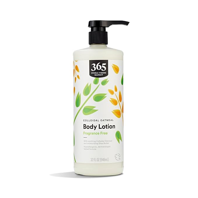 365 by Whole Foods Market, Colloidal Oatmeal Lotion, Fragrance Free, 32 Fl Oz