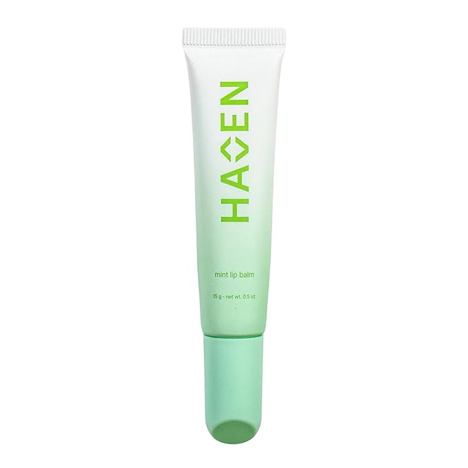 Mint Lip Balm – Refreshing, Hydrating & Cooling | Organic Beeswax, Coconut Oil & Peppermint Oil |Paraben-Free, Moisturizing Lip Balm for Dry Lips