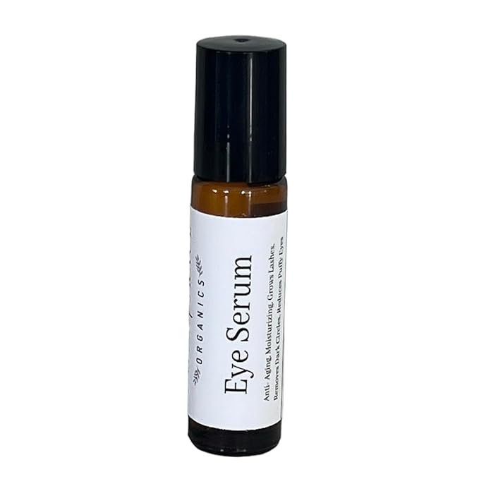 Faith and Grace Organics, Luxe Rejuvenating Eye Serum: Anti-Aging, Grows Lashes, for Dark Circles, Puffy eyes,Organic and All Natural with Prickly Pear Cactus seed oil, Carrot oil