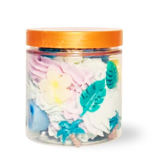 Aloha Body Butter, 7 Ounce Butter Rich Moisturizer with Mango, Sal, Shea Butter, Grapeseed and Coconut Oil. Tropical Scent with Coconut. Long Lasting Moisturizer, Age 7+