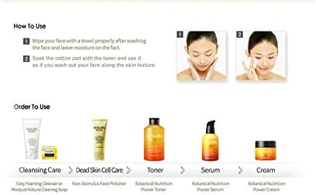 [Be the skin] Botanical Nutrition Power Toner 5.07 fl oz / 150ml | Facial toner for long lasting and deep moisturization | For dry skin