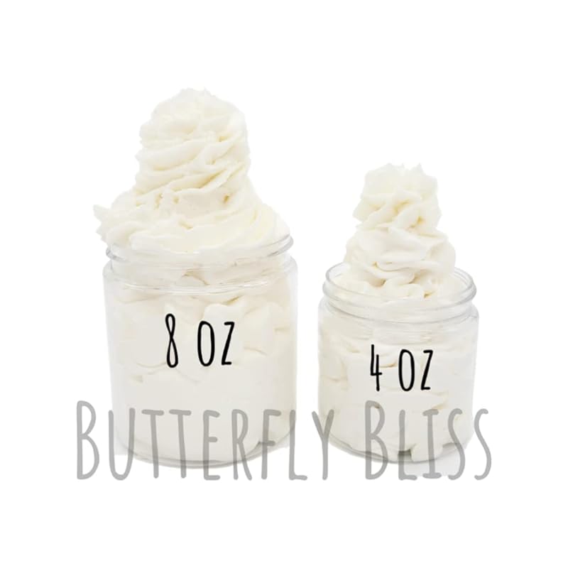 Apple Whipped Body Butter, natural lotion, organic, 4oz jar, made with shea butter, mango butter, coconut oil, almond oil
