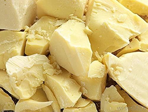 Raw Cocoa Butter Pure 100% Fresh (3, Ounces)