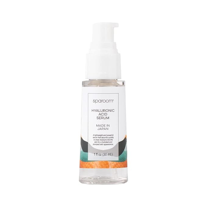 Sparoom Hyaluronic Acid Serum 1 oz, Anti-Aging Facial Serum, Hydrating, 100% Pure Hydrating Hyaluronic Acid, Paraben Free, Oil Free, Non-Comedogenic