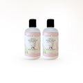 Legend's Creek Farm Goat Milk Lotion - Moisturizing Goat Milk Body Lotion for Body, Hand & Face - 9 oz Body Moisturizer with Shea Butter, Sunflower Oil, Aloe (2-Pack, Chamomile Cherry Blossom)