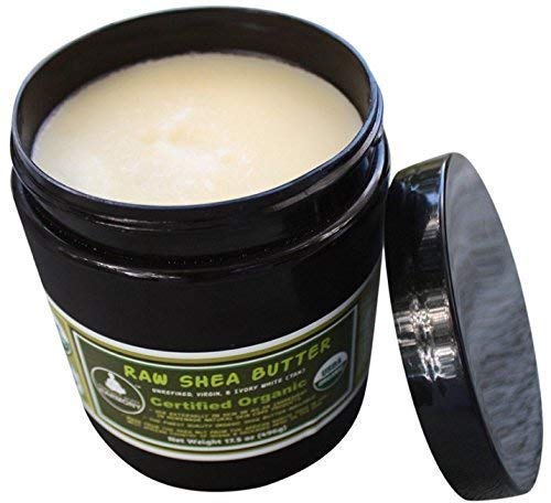 Certified ORGANIC RAW SHEA NUT BUTTER (African). HUGE 17.5 oz.Unrefined Natural Moisturizer.