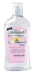 Dickinson's Enhanced Witch Hazel Alcohol Free Hydrating Toner, 16 Fluid Ounce (Pack of 6)