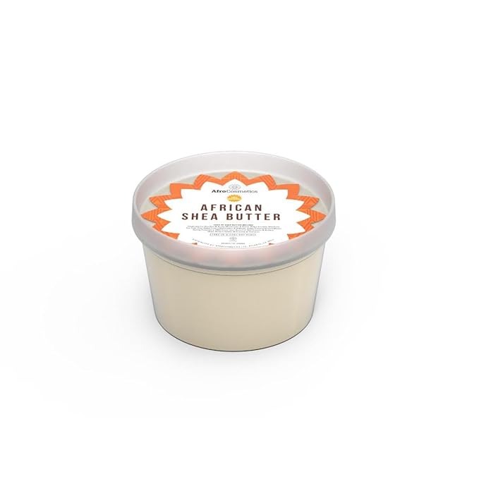 Raw African Shea Butter Unrefined, Moisturizer (White, 16 oz Jar)