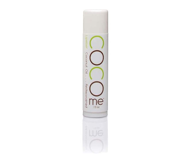 CocoMe Organic Lip Balm. Virgin coconut oil and beeswax. Best lip repair, lip moisturizer and protection among lip care products. Enhances honest beauty. Dermatologist recommended. Pack of 3 lip balms