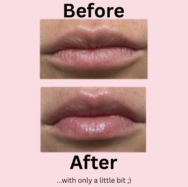Shea Lip Butter - All Natural 4 Ingredient Lip Balm - Pack of 3 - ultra moisturizing vegan lip balm, for long lasting hydration, travel sized, w/Peppermint oil, nontoxic ingredients