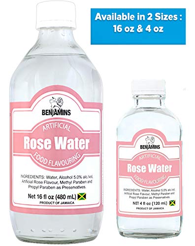 Benjamins Artifical Rose Water 16 Oz