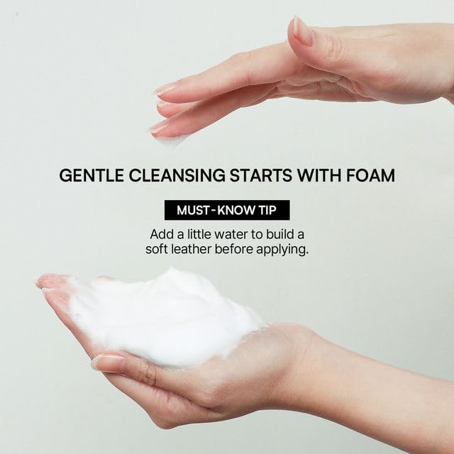 ROUND LAB 1025 Dokdo Cleanser 5.07 Fl Oz, Low pH Facial Cleanser for Sensitive Skin, Rich Soft Bubbles for Deep Cleansing and Makeup Removal, Hydrating Face Wash with Deep Sea Water, Korean Skin Care