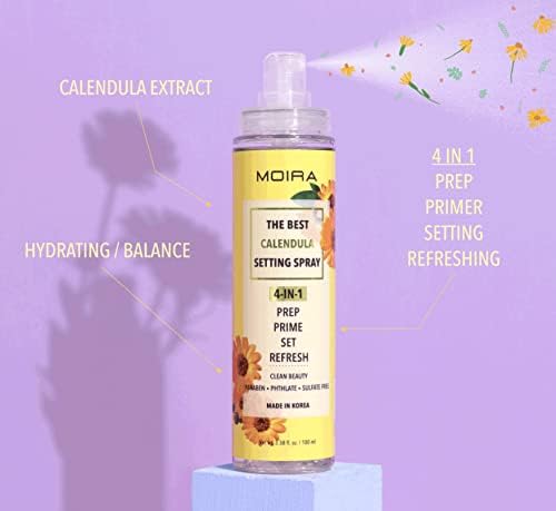 Moira THE BEST CALENDULA SETTING SPRAY, 3.38 Ounce