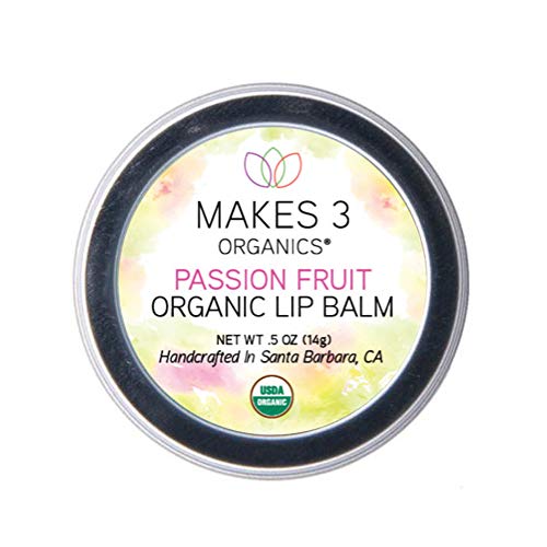 Lip Balm Tin, Passion Fruit, 0.5 Ounce