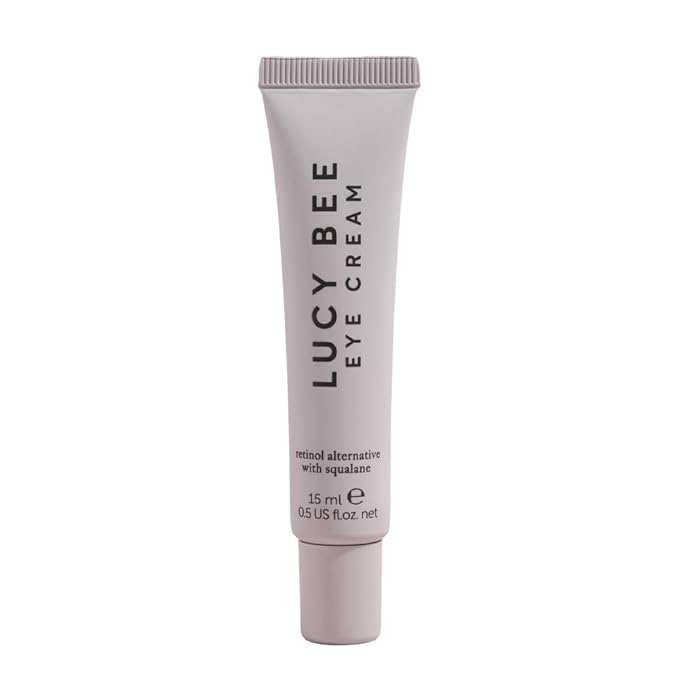 Lucy Bee Eye Cream with Vegan Retinol Alternative, Suitable for Sensitive Skin, Pregnancy Safe, Certified Organic, Vegan & Cruelty Free 0.5fl oz