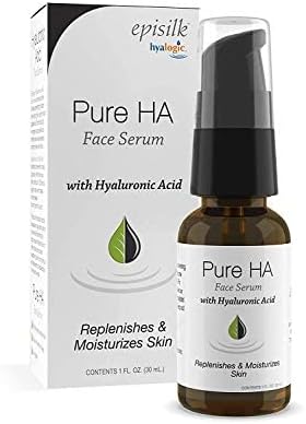Pure Hyaluronic Acid Serum for Face - Hyalogic Natural HA Face Serum, Non-Greasy, Fragrance-Free Formula - Hyaluronic Acid Serum— Soften & Hydrate Skin | 1 Fl. oz.