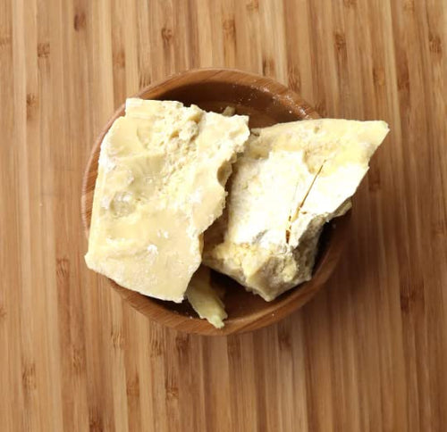 7 Lbs USDA Organic Unrefined Cold Pressed Cocoa Butter- Food Grade- Cosmetic Grade-Cruelty Free-Vegan-Strong Choloclate Taste and Deep Brown Color
