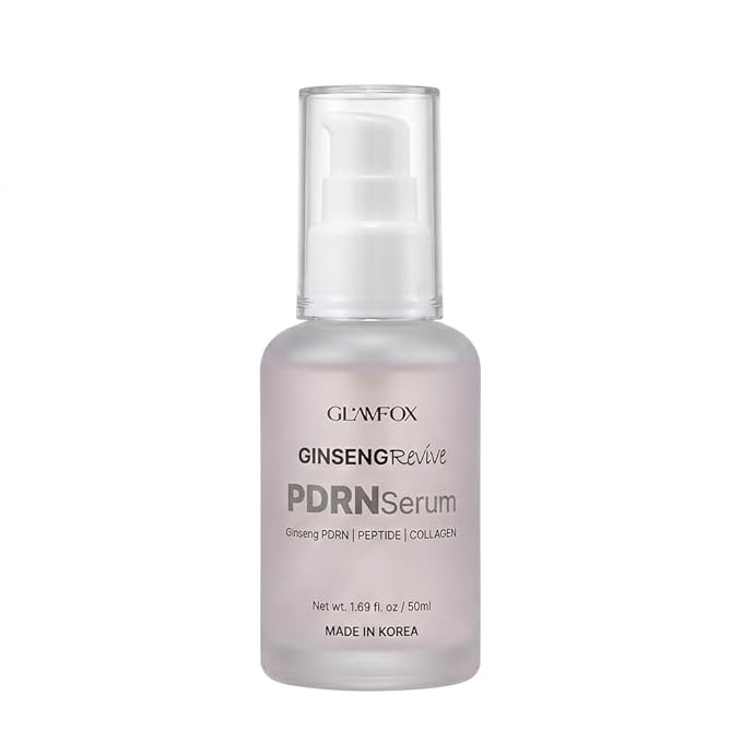 Ginseng Revive - Vegan Topical PDRN Serum - Advanced 7-Peptide Complex & Korean Ginseng Root Extract - Intensive Hydration, Elasticity, and Brightening - 1.69 fl.oz / 50ml