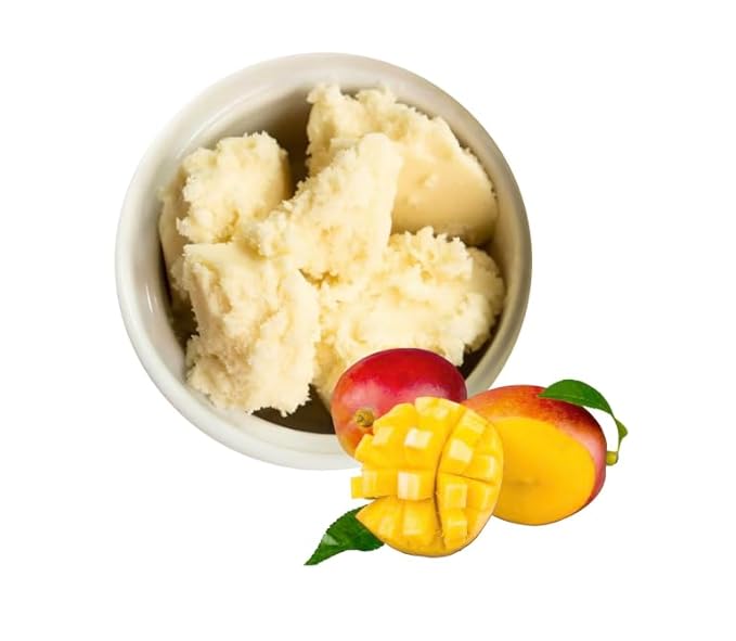 SULU ORGANICS 100% PURE COLD PRESSED REFINED RAW MANGO BUTTER (2 LB)