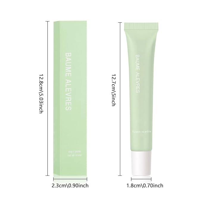 Butter Lip Balm – Ultra-Hydrating Lip Care with Shea Butter & Olive Oil, Soothes Dry Lips with Natural Tint & Gloss Effect, Lip Plumper Moisture & Light Lip Stain Finish #2 Mint