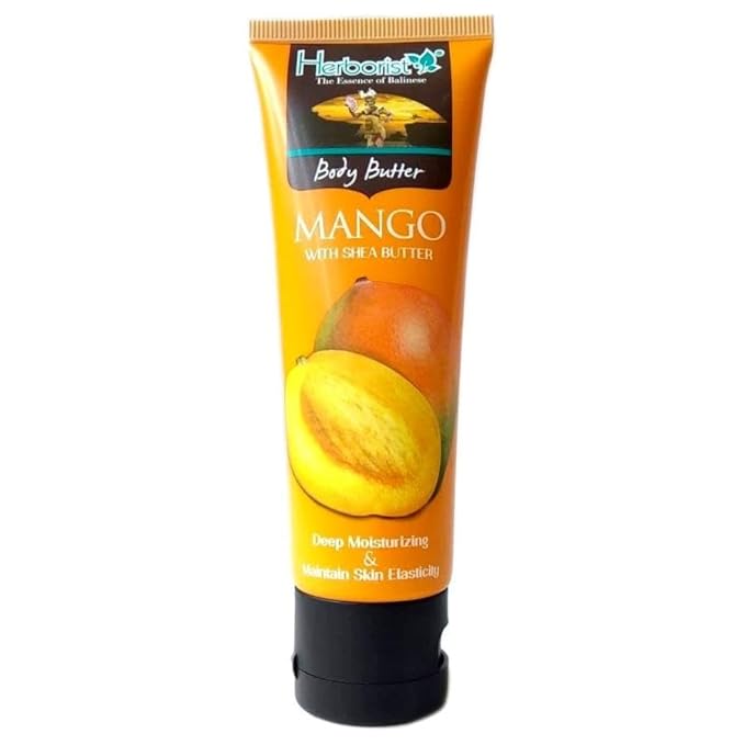 Herborist, Body Butter, 80g, Tropical Mango (Pack of 1)