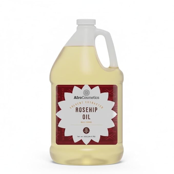 Rosehip Seed Oil Unrefined, Cold-pressed Great for Massgae Oils, Body and Face 128 oz / 1 Gallon