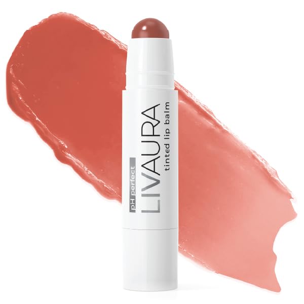 Tinted Lip Balm pH Activated Colored LipBalm, Hydrate, Glossy, Lightweight, Moisturize & Tint with Shea Butter, tinted lip balm for women, Premium Quality, Made in the USA (Maple)