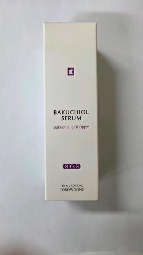 TOSOWOONG Bakuchiol Serum, 5,000ppm Bakuchiol, Anti-Aging, Pore Minimizer for Face, Hydrating Glow Serum, Facial Moisturizer, Active Skin Repair, Glass Skin, Korean Skincare, 30ml, 1.01 fl. oz.