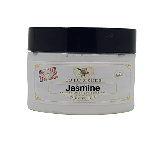 Lu Lu's Suds Hand Made All Natural Body Butter (4 oz, Jasmine)