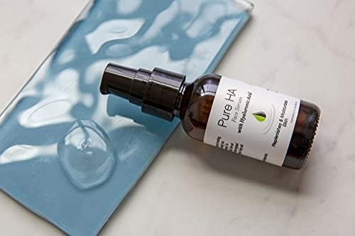 Pure Hyaluronic Acid Serum for Face - Hyalogic Natural HA Face Serum, Non-Greasy, Fragrance-Free Formula - Hyaluronic Acid Serum— Soften & Hydrate Skin | 1 Fl. oz.